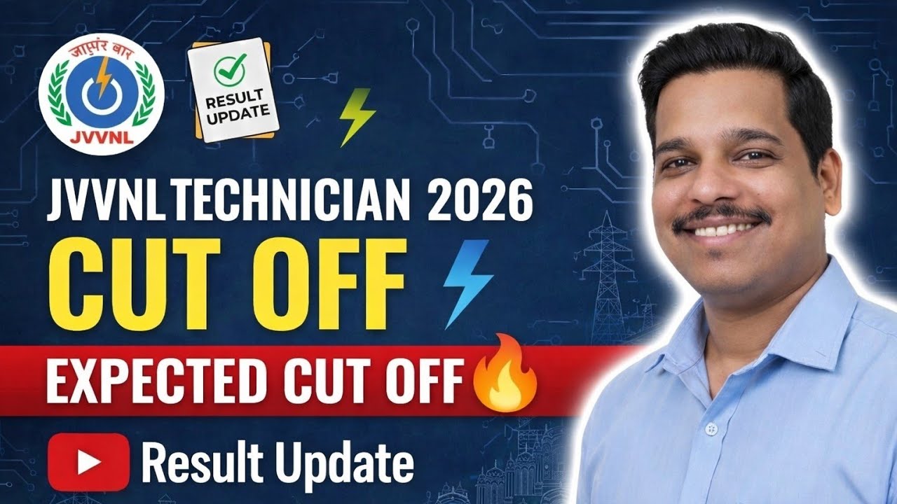 JVVNL Technician Cut Off 2026 | Expected Cut Off Category Wise | Jaipur Vidyut Result Update🔥