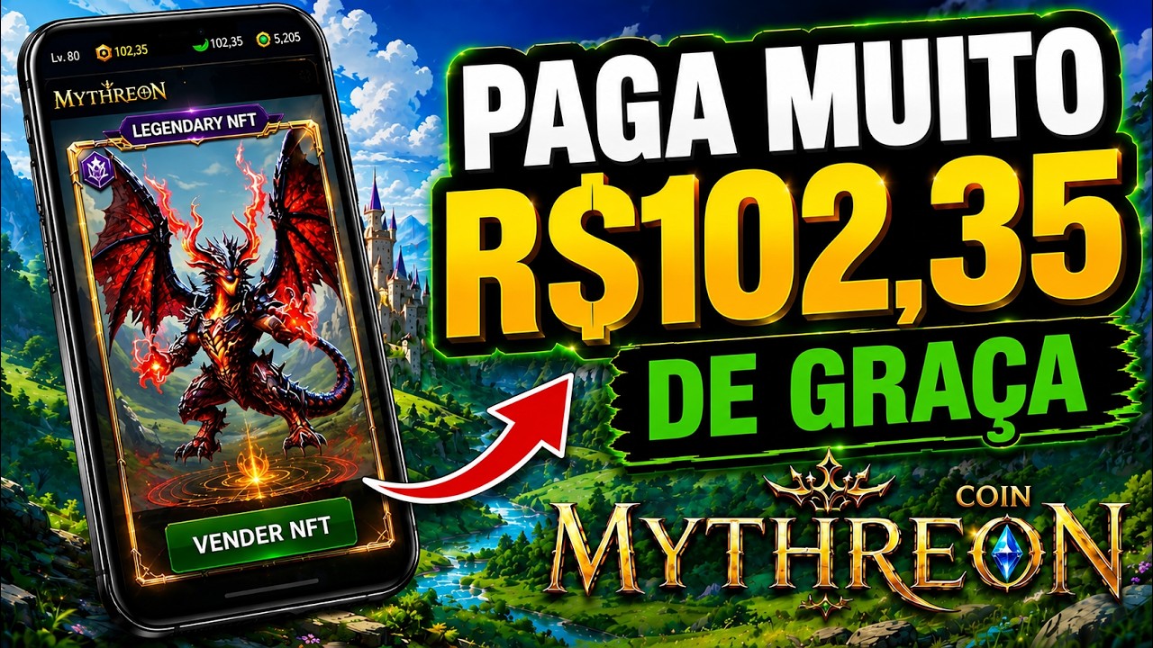 🔥 CORRE!! LAN&Ccedil;OU PAGANDO NFTS de GRA&Ccedil;A - NOVO JOGO NFT GR&Aacute;TIS - COMO INICIAR no MYTHREON ?