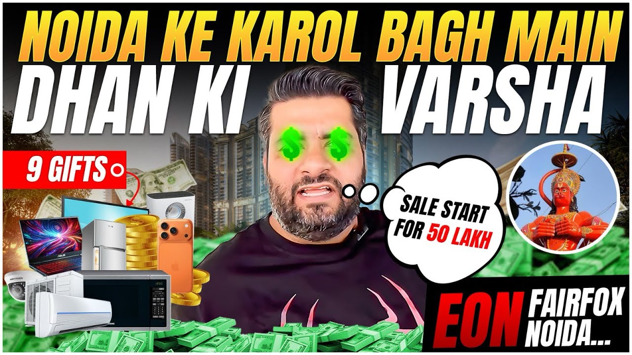 NOIDA MAIN AAGYA KAROL BAGH | EON FAIRFOX NOIDA #diwali #karolbagh #noida 