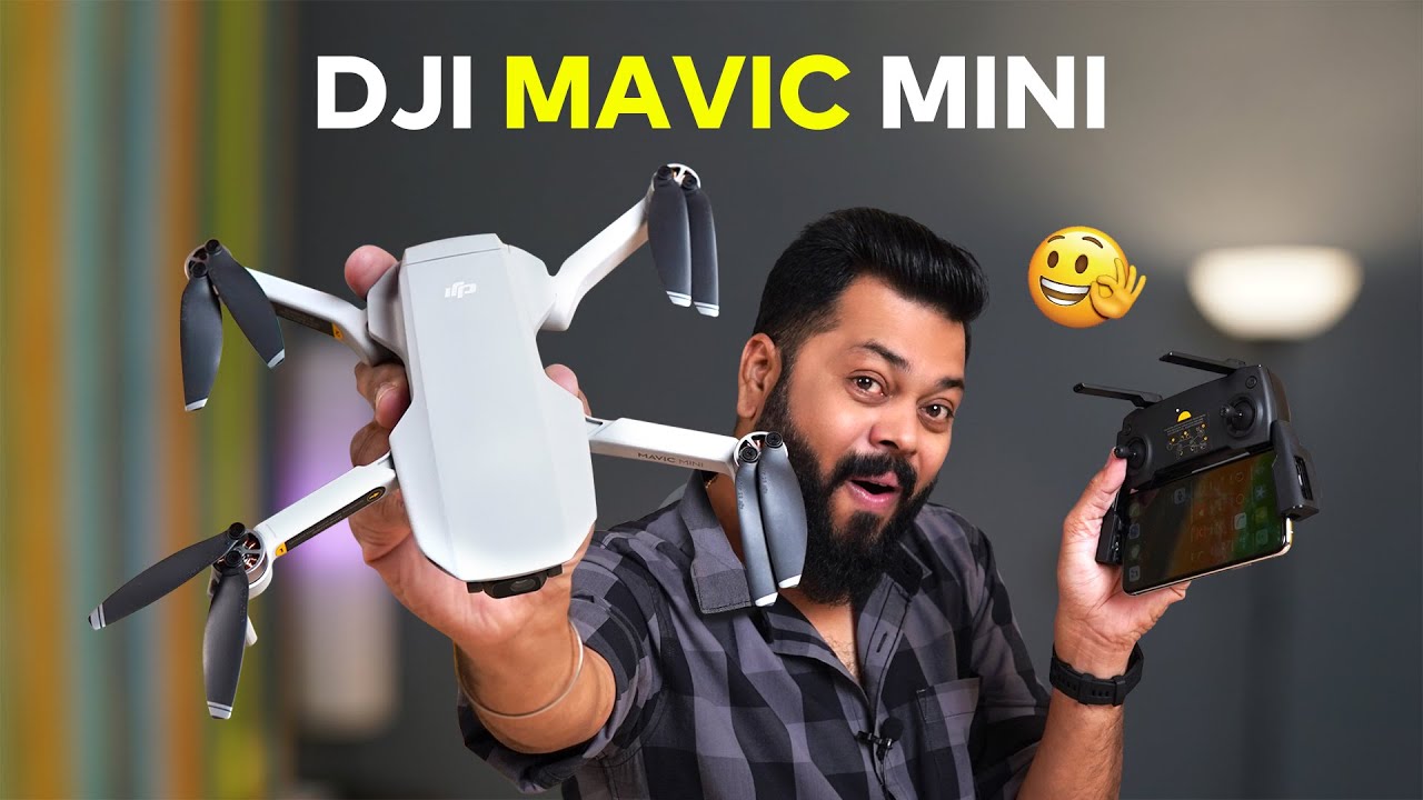 DJI MAVIC MINI India Unboxing & First Impressions ⚡⚡⚡ Great Aerial Footages on Budget!!