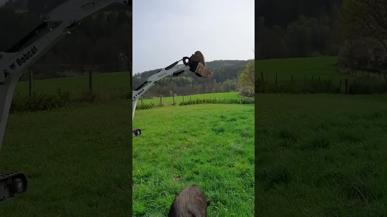 Bobcat E19 - přidržovací palec