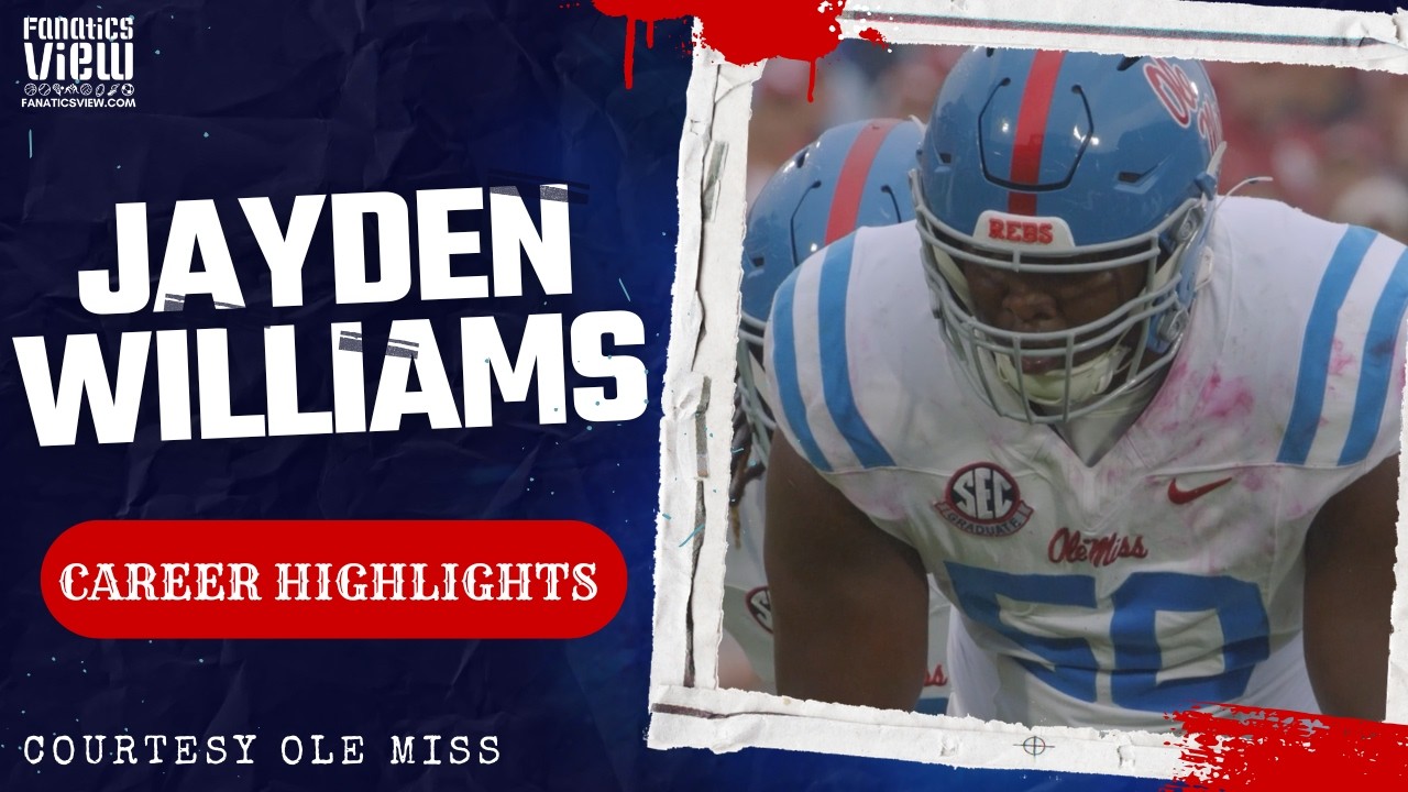 Jayden Williams (Ole Miss - Offensive Line) Highlights & Hype Tape | Arizona Cardinals Draft Pick