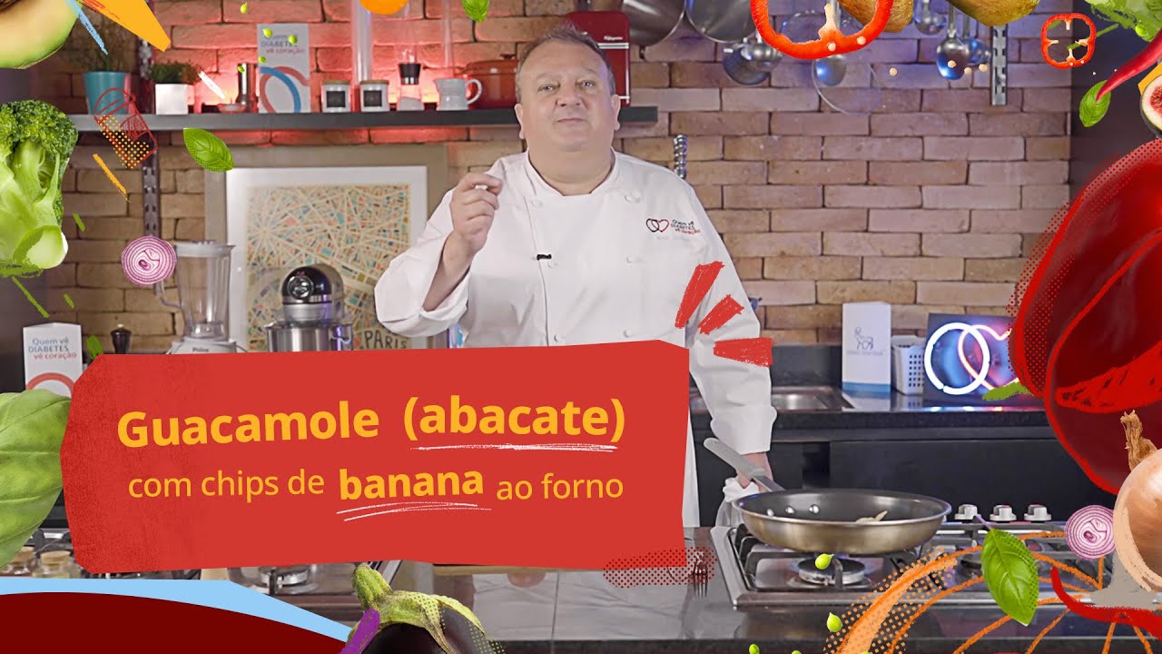 GUACAMOLE DE ABACATE COM CHIPS DE BANANA | ERICK JACQUIN