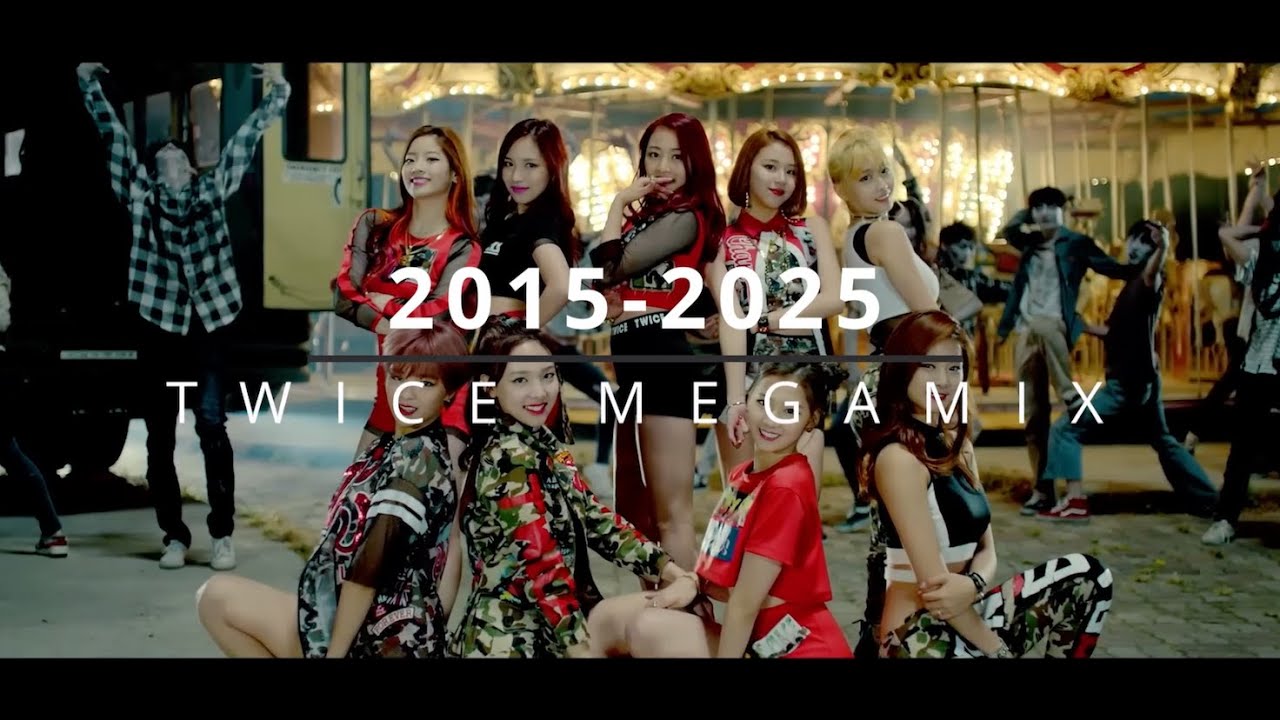 TWICE(트와이스) - 2025 MEGAMIX | Like OOH-AHH~ME+YOU (2015-2025) (Mashup)