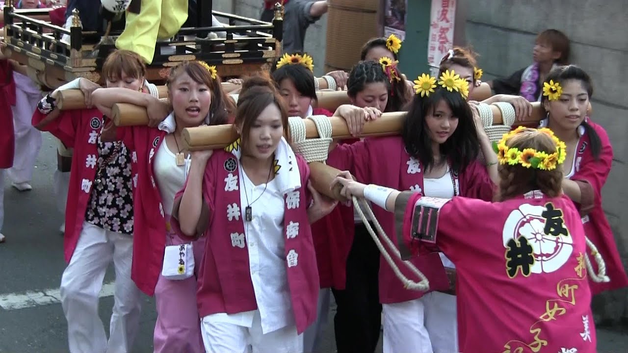 2015.7.18(土) 御劔(みつるぎ)神社･太鼓台｢新町｣女子部 大阪府東大阪市
