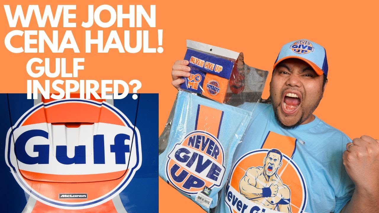 WWE JOHN CENA GULF INSPIRED? SHIRT REVIEW + MORE! 2023