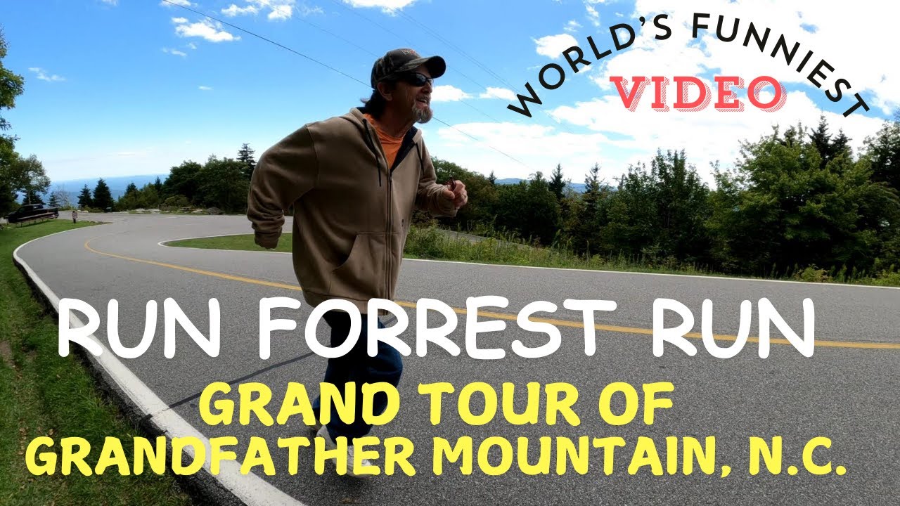 Run Forrest Run Tour of Grandfather Mountain, North Carolina (FUNNIEST TOUR ON THE INTERNET)