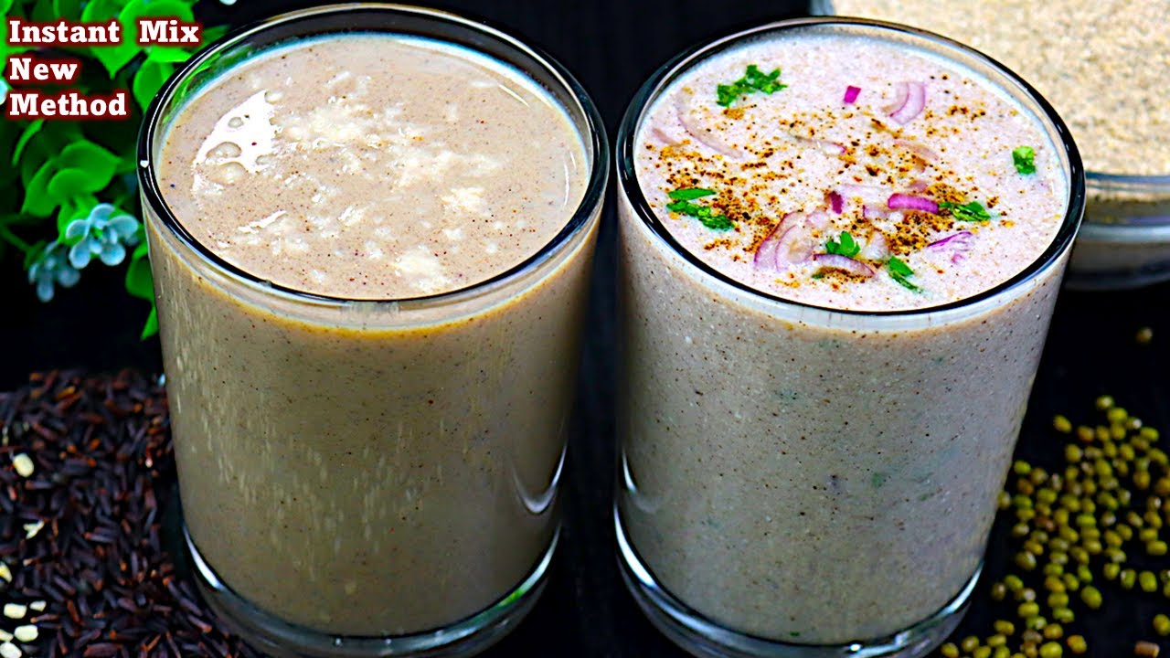 கருப்பு கவுனி அரிசி கஞ்சி இடுப்பு எலும்பு வலுப்பெற இப்டி செய்க 👌| karuppu kavuni rice kanji recipe