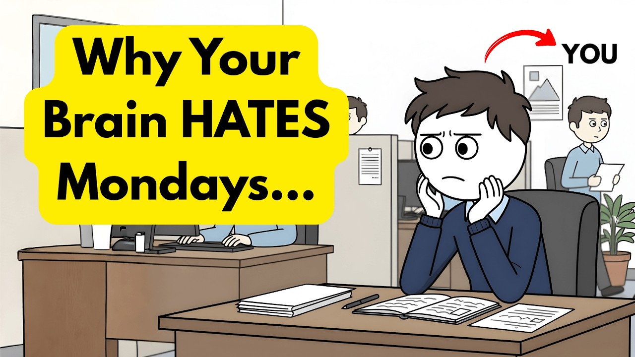 Psychology Of People How Hating Mondays....😒 | Psychology Simply___
