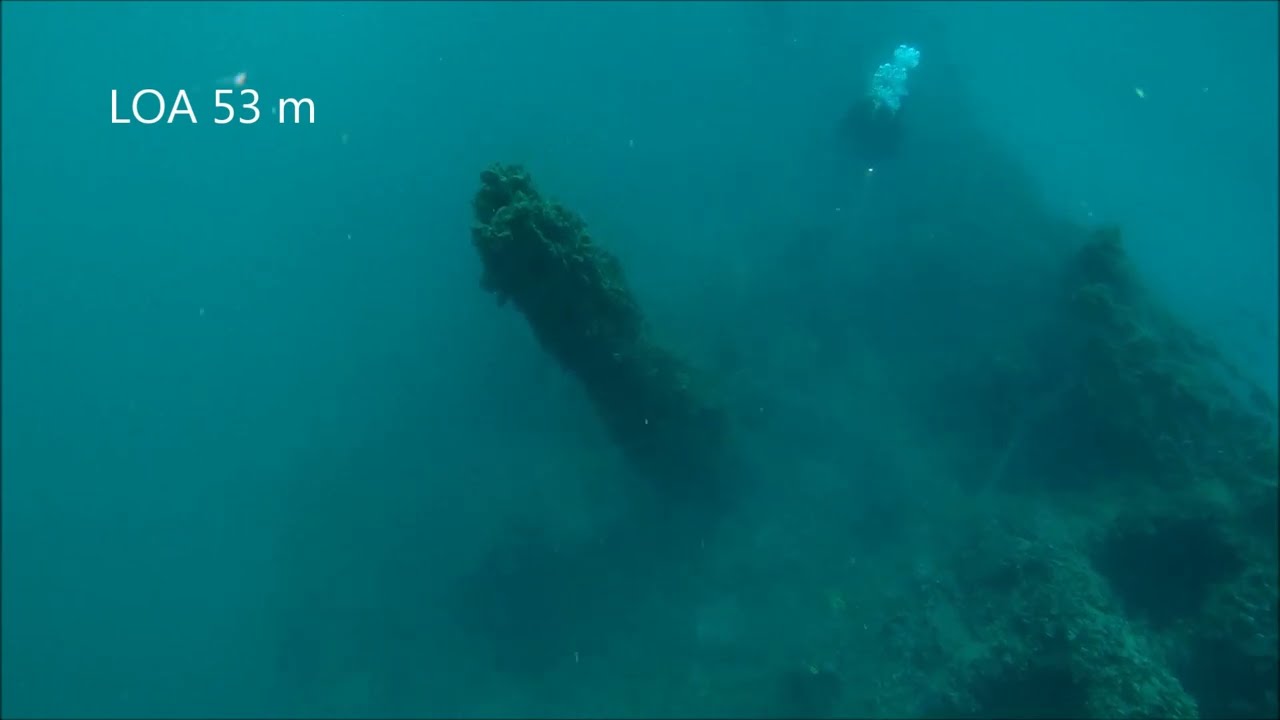 Wreck Romagna Istria diving Rovinj