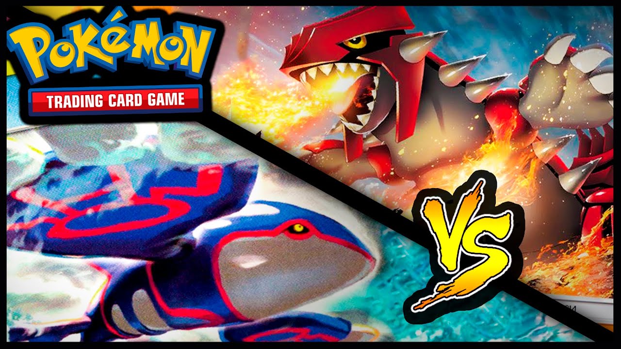 🔴POKEMON TCG DUELO : GROUDON x KYOGRE 🔵