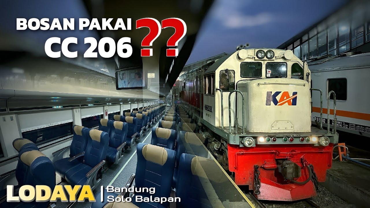 SEMPAT JADI KERETA LANGGANAN 😎 Begini Rasanya Mudik Naik Lodaya Ekonomi dari Bandung ke Jogja