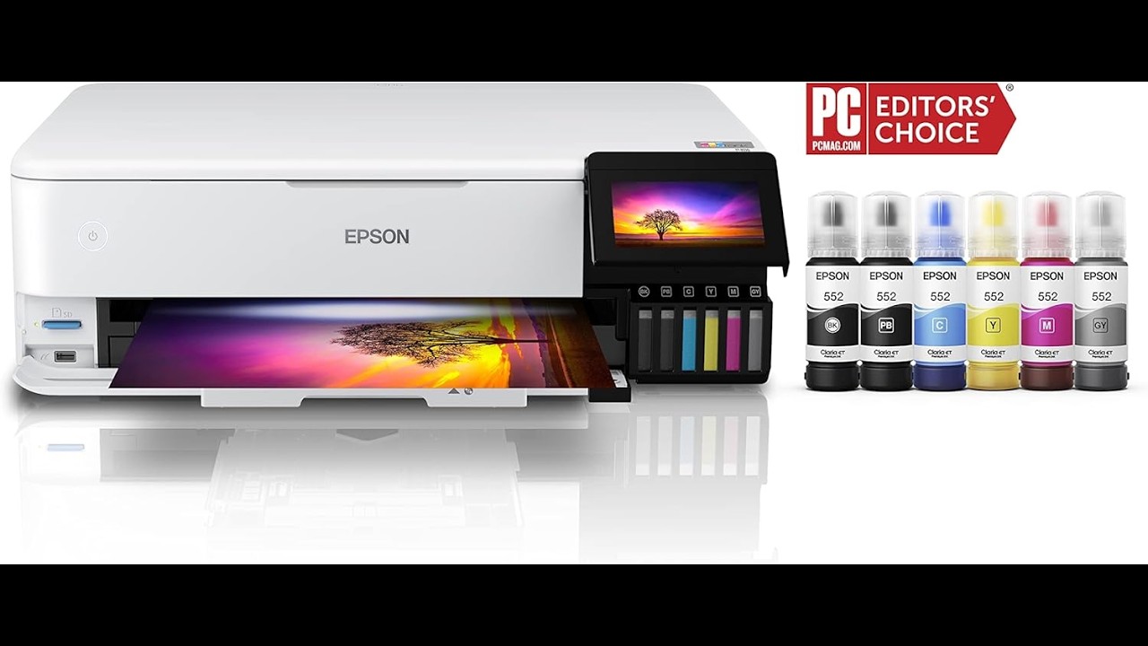 Epson EcoTank Photo ET-8550 Review – Wireless Wide-Format Supertank All-in-One Printer