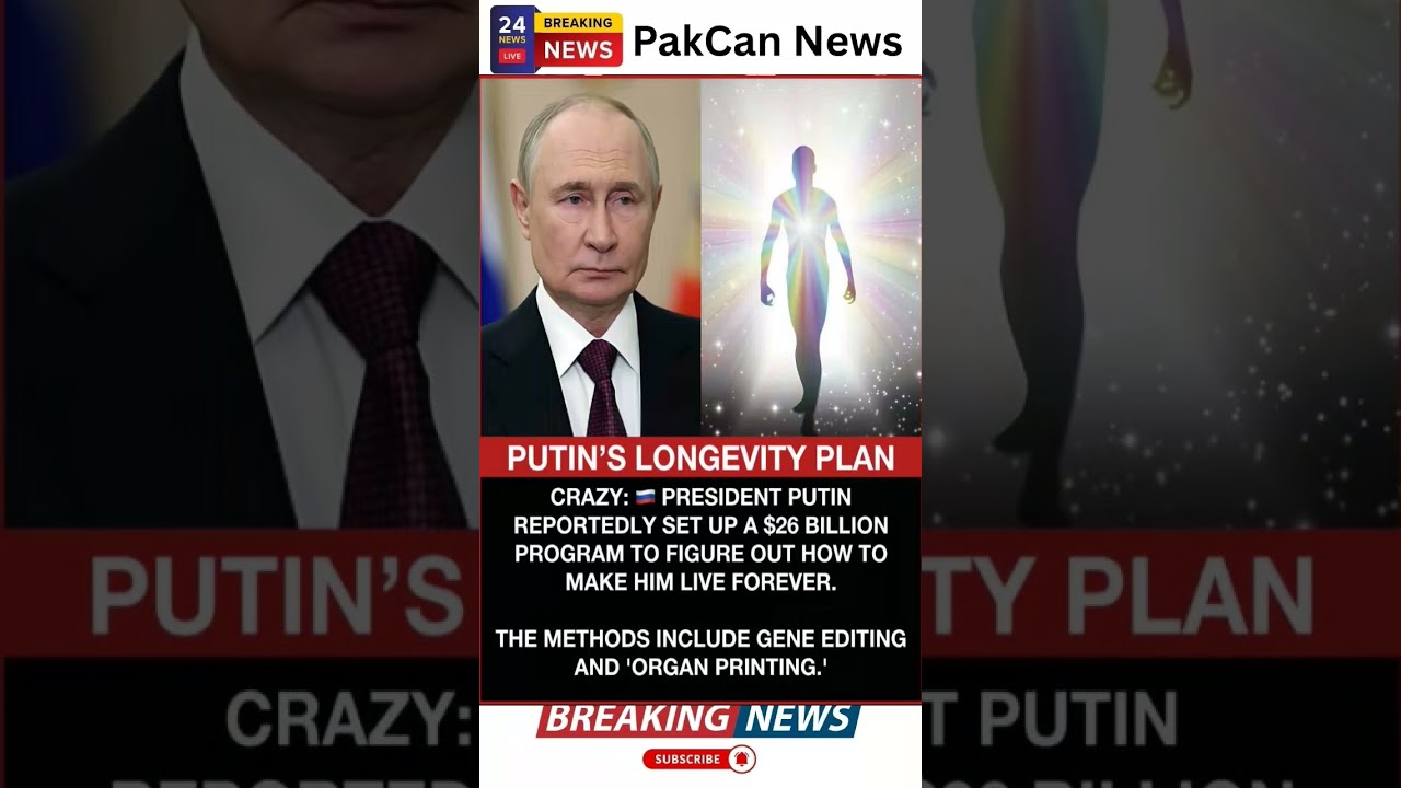 Russia&rsquo;s Billion-Dollar Life Extension Project Sparks Global Debate | PakCan News