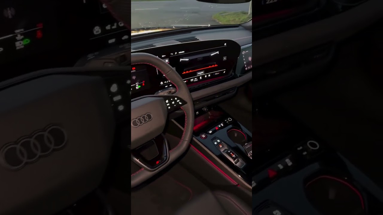 2025 Audi A6 Interior: A Luxurious Tech Haven! 🚘✨ | Must-See Short #audia6 #audiavant #shorts