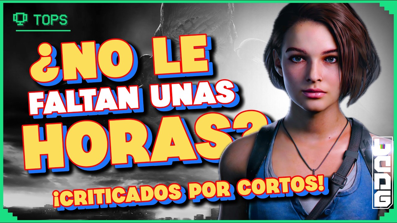 10 VIDEOJUEGOS que FUERON CRITICADOS por SER DEMASIADO CORTOS