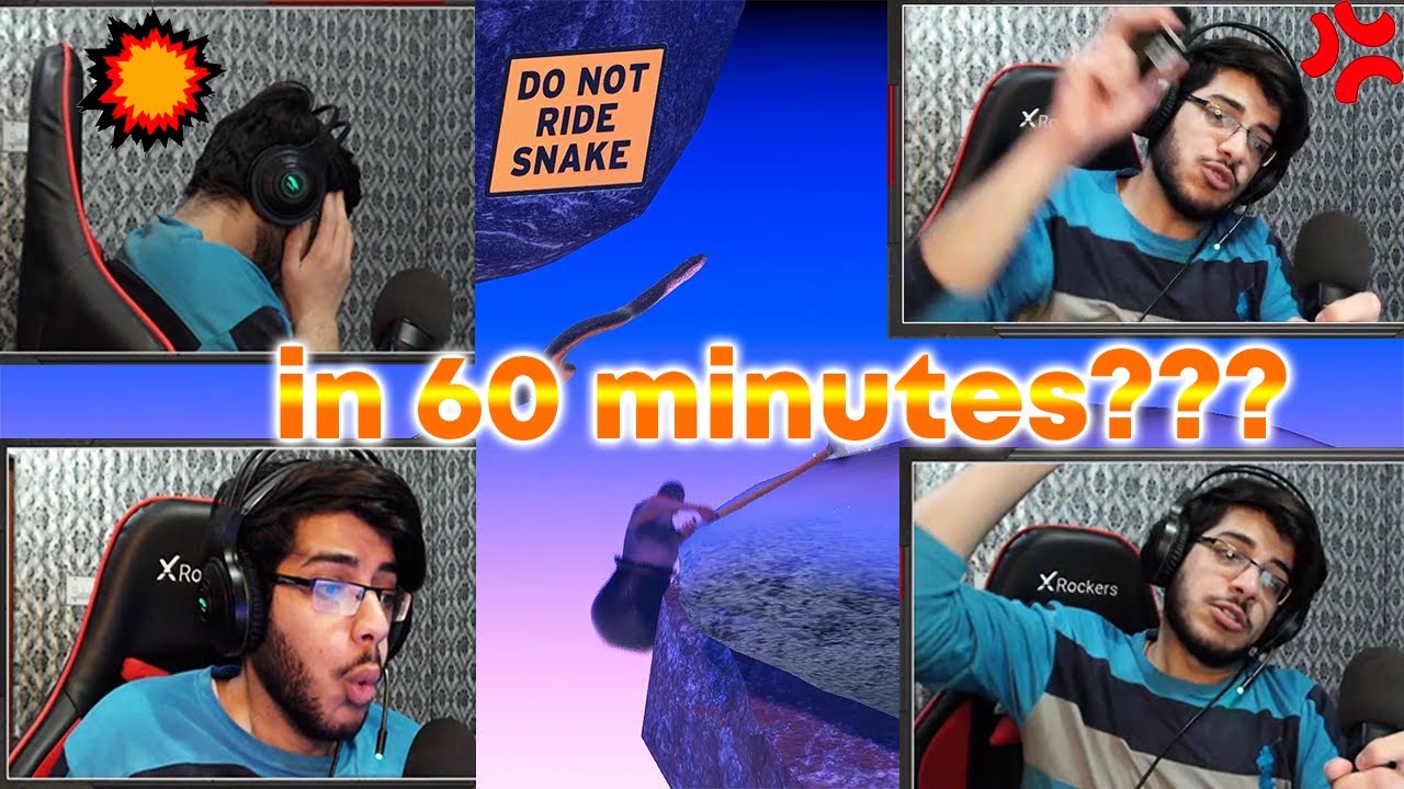 Getting Over It (60min Challenge) | Thugs of Pakistan