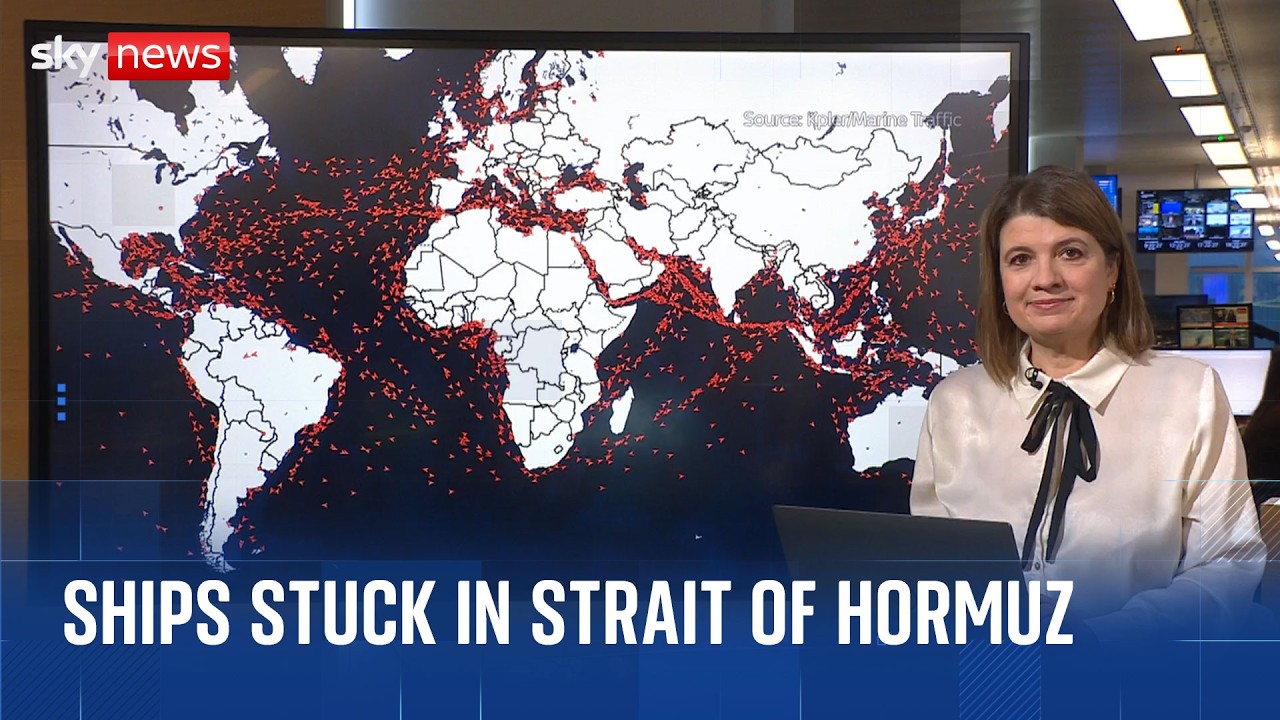 Ship tracking reveals tankers and millions of barrels of oil stuck in the Gulf