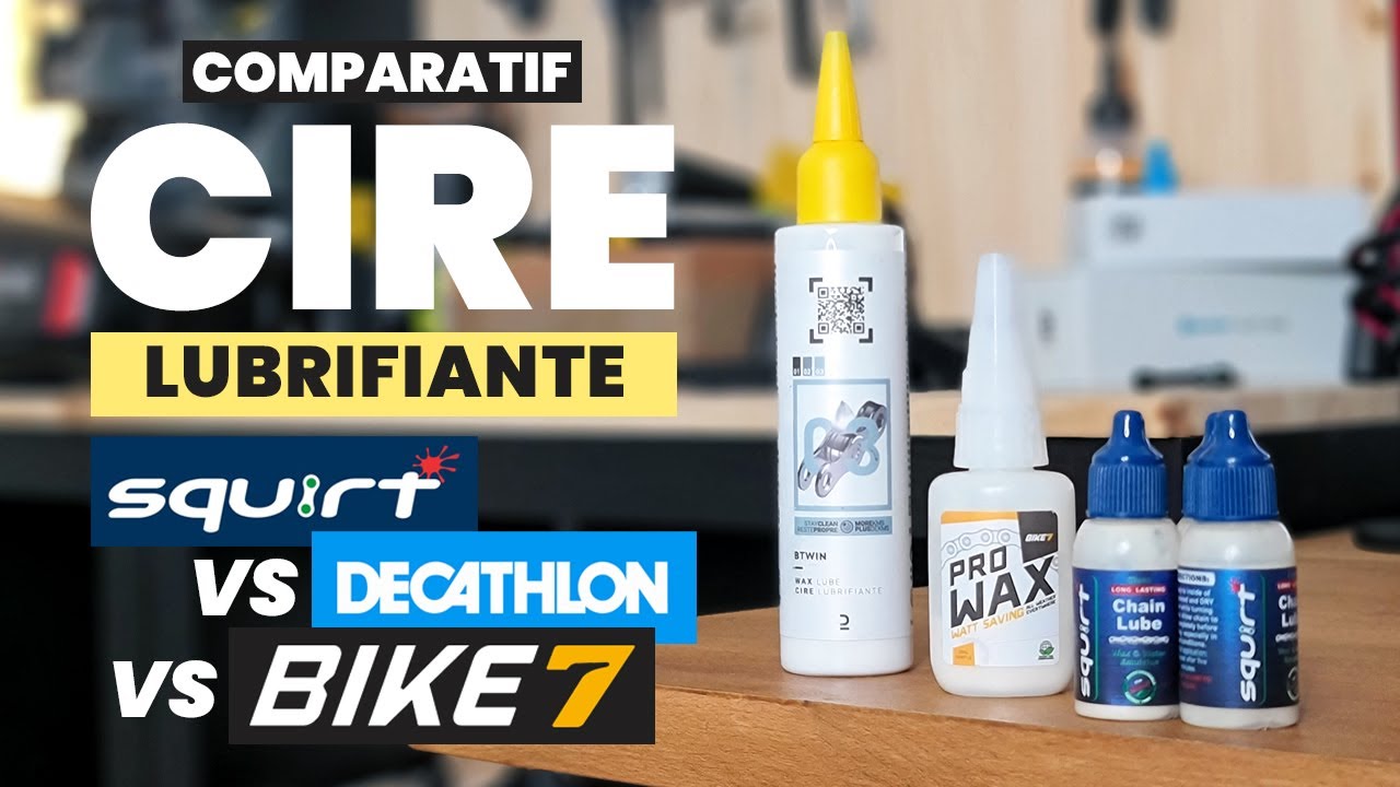 ON TESTE ET COMPARE 3 CIRES LUBRIFIANTES