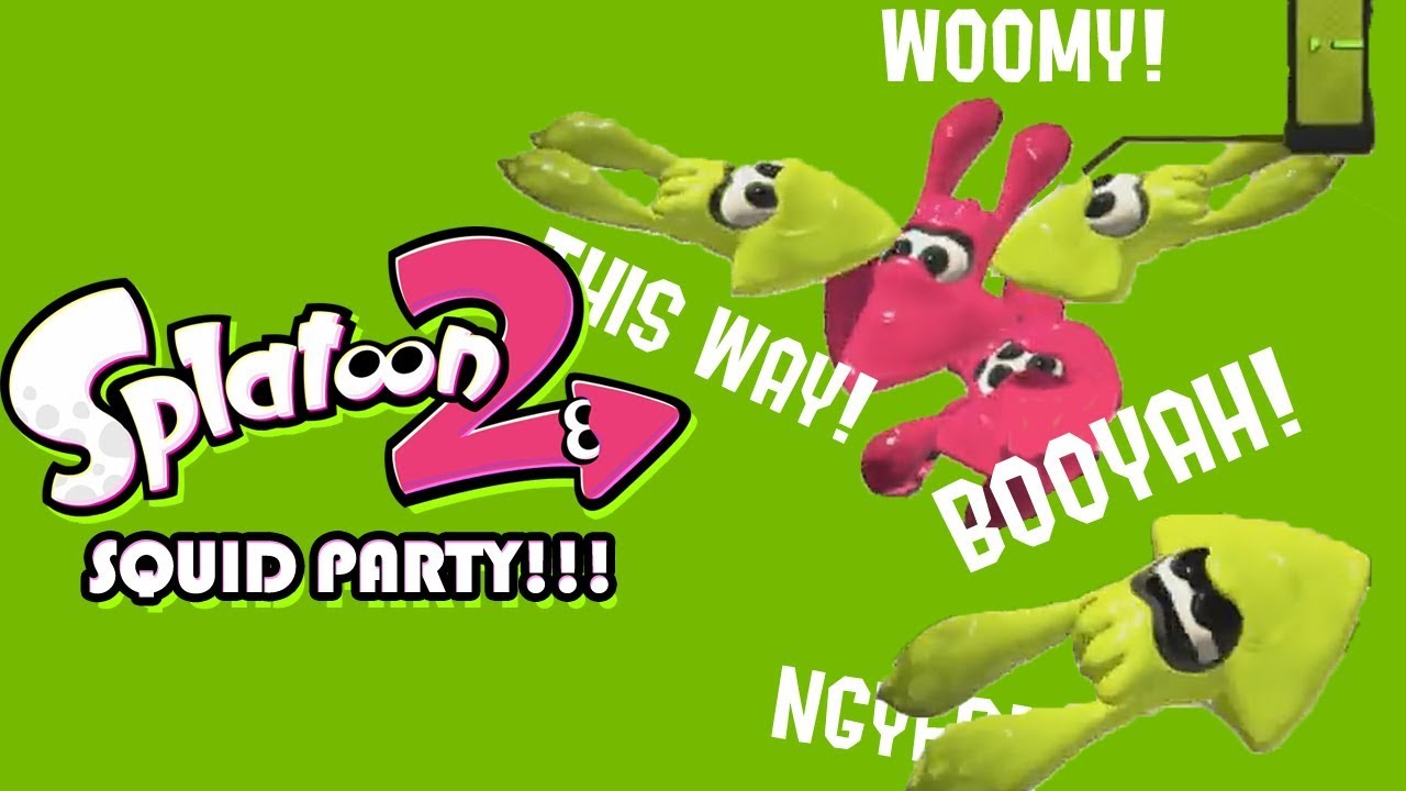 Squid Parties! (Splatoon 2 Funny Moments)