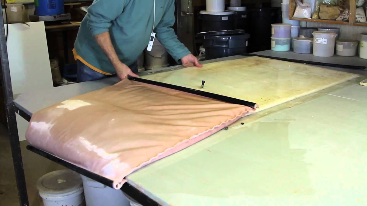 Clay slip de-watering with vacuum bag : Part 3 — clay test process