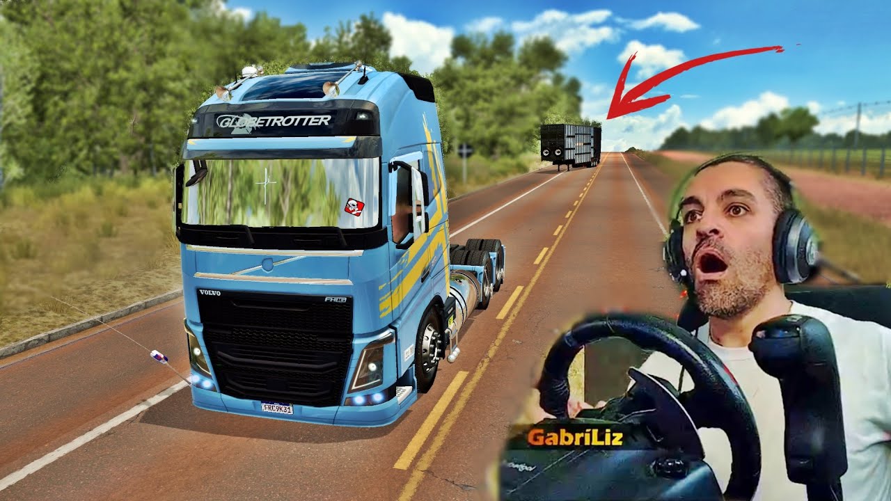 PERDI A CARRETA EM MOVIMENTO NA ESTRADA - Vida de Caminhoneiro 267 - Euro Truck Simulator 2