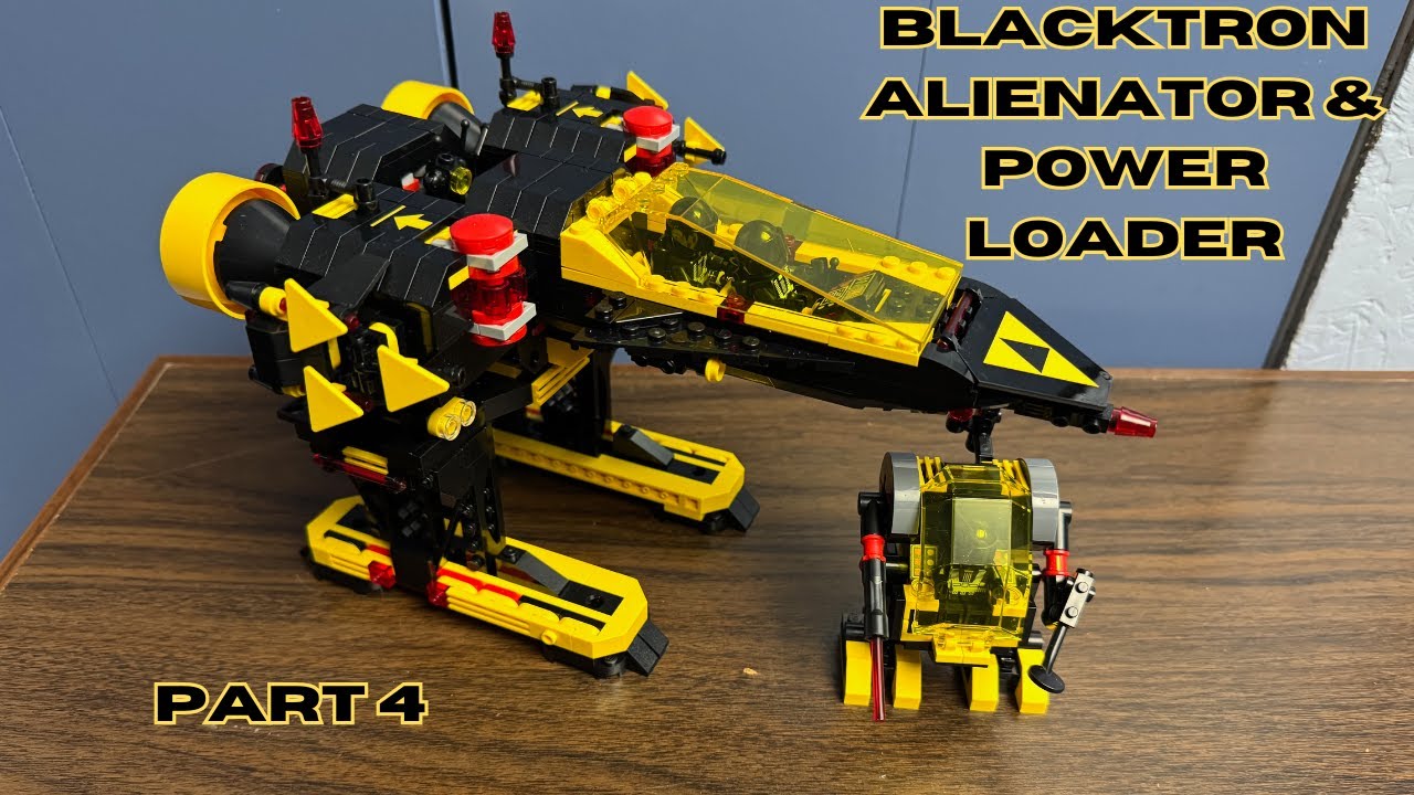 Blacktron Alienator Build: Alienator Legs