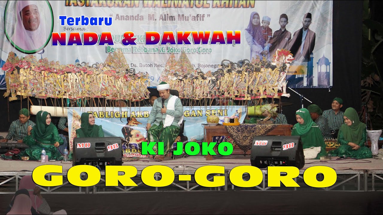 LUCU FULL NADA & DAKWAH-KI JOKO GORO-GORO Feat NURUL JADID Music MD98 Audio Butoh Cah TeamLo Punya