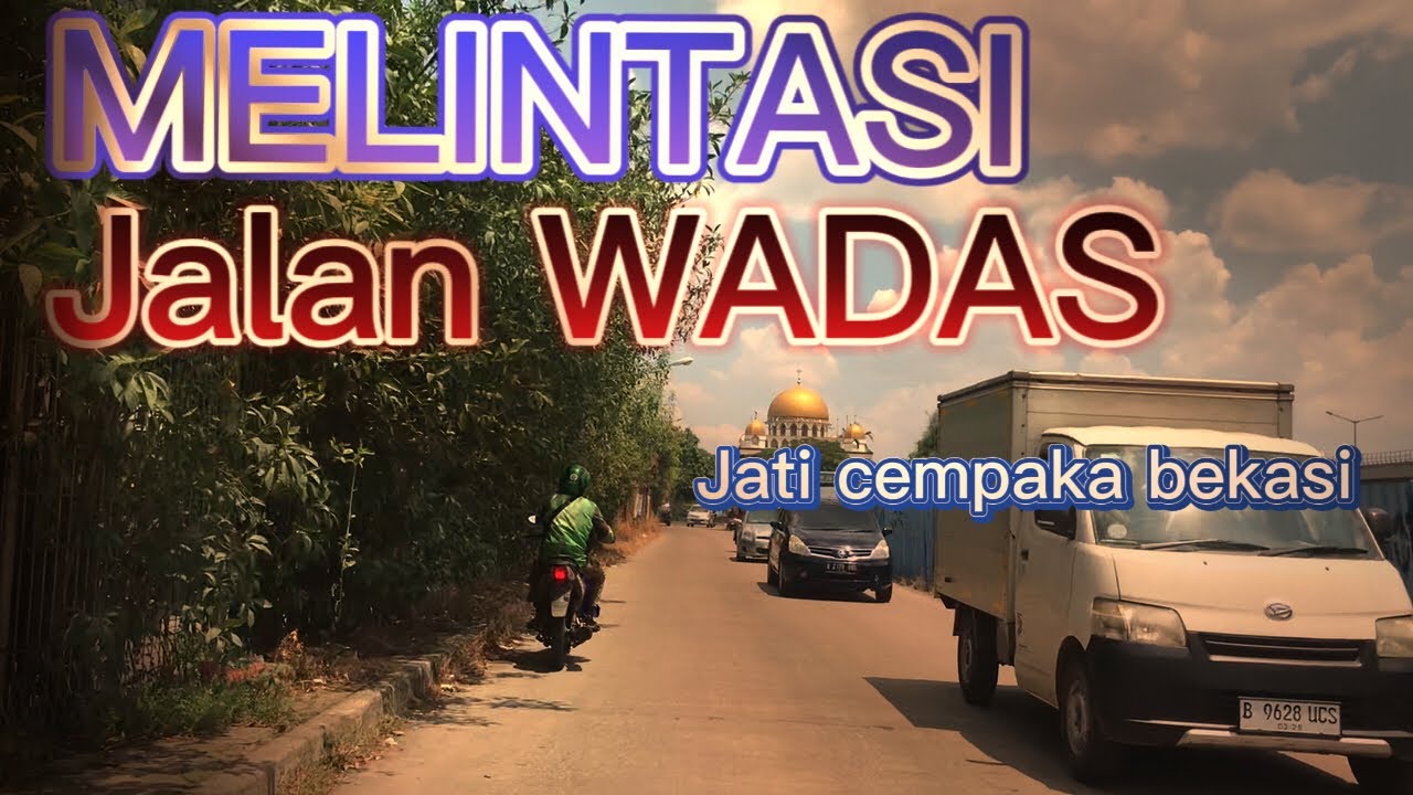 Penampakan jalan wadas pinggir toll jaticempaka Bekasi #enjoybekasi #enjoyjakarta #walkingaround