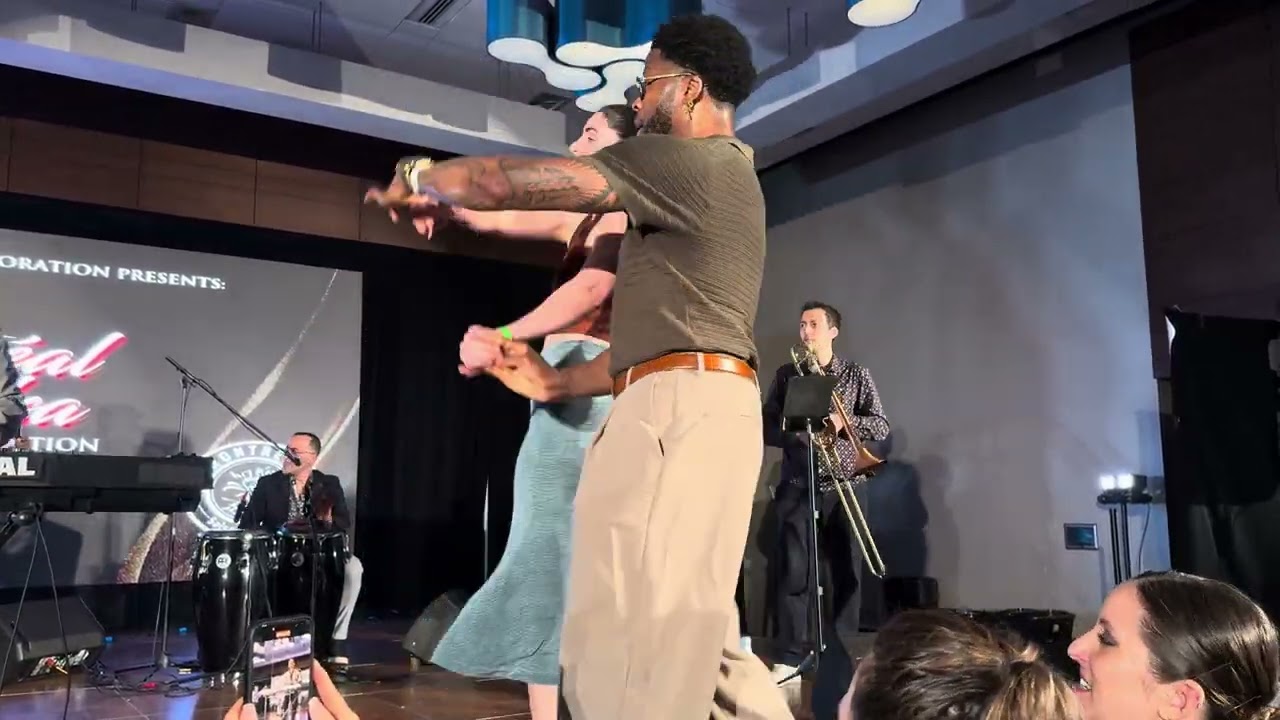 Terry & Leslie (Salsa Social with the Orchestra) at the Montreal Salsa Convention on May 17 2025
