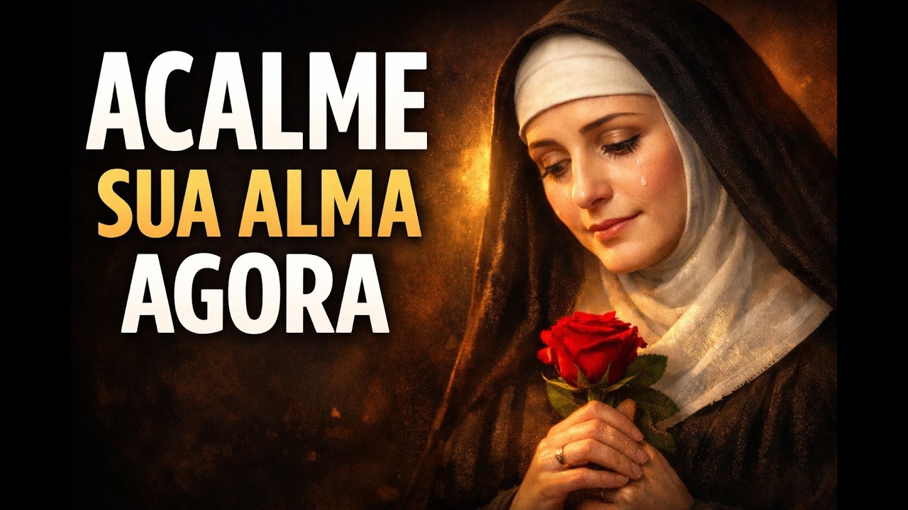 5 Minutos de Paz com Santa Rita de Cássia | Oração Cantada para Acalmar a Ansiedade !