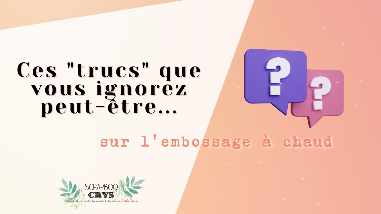 Vous ignorez peut-&ecirc;tre TOUS ces 
