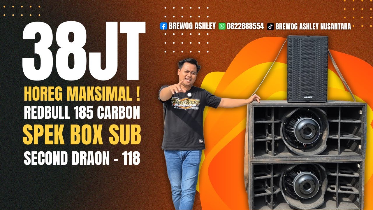 Spek Hajatan Minimalis! Spek Box Subwoofer Second Berkualitas Tinggi di Paket 38 Juta Komplit Banget