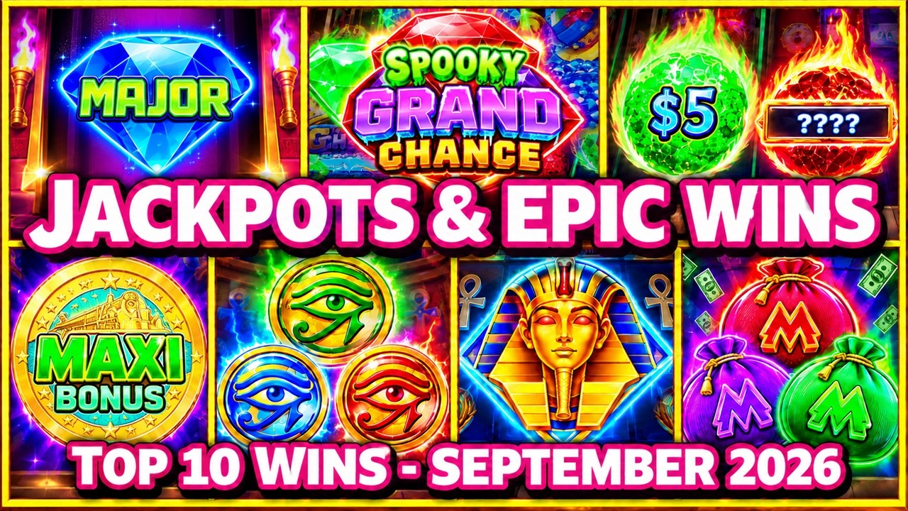 🏆 JACKPOTS & EPIC! TOP 10 SLOT WINS &ndash; September 2026!