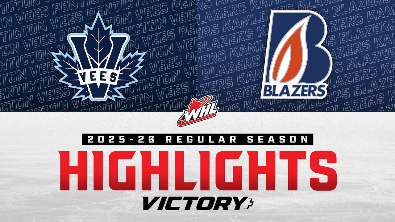 Penticton Vees at Kamloops Blazers 12/05 | WHL Highlights 2025-26