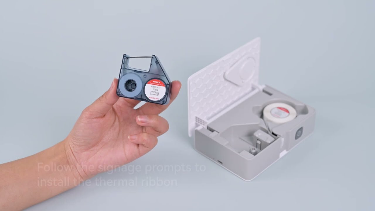 NIIMBOT N1 Mini Label Maker, Portable Bluetooth Label Printer Support Color Printing, Rechargeable