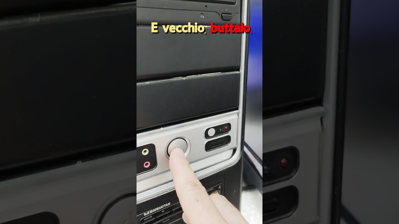 Pc completamente spento, Riparazione facile con 3 euro di materiale #riparazione  #pc