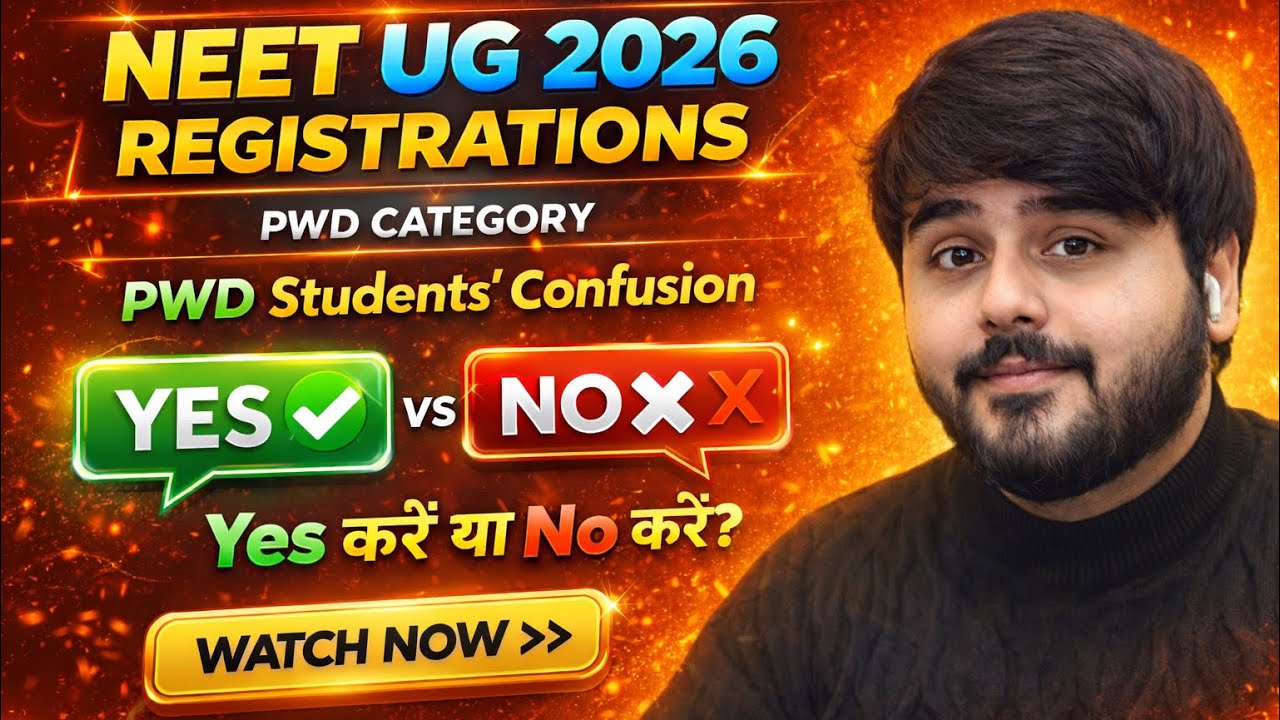 PwD Candidates Still Confused Neet UG 2026 Registrations UDID Card Disability Certificate #MBBS #PwD