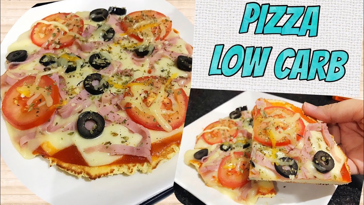 Pizza Low Carb a MELHOR DE TODAS
