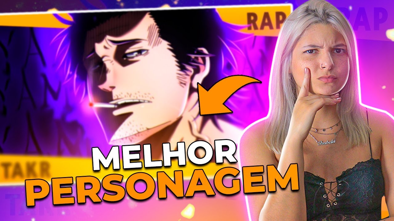 (O MELHOR DE BLACK CLOVER?) - React Rap do Yami  