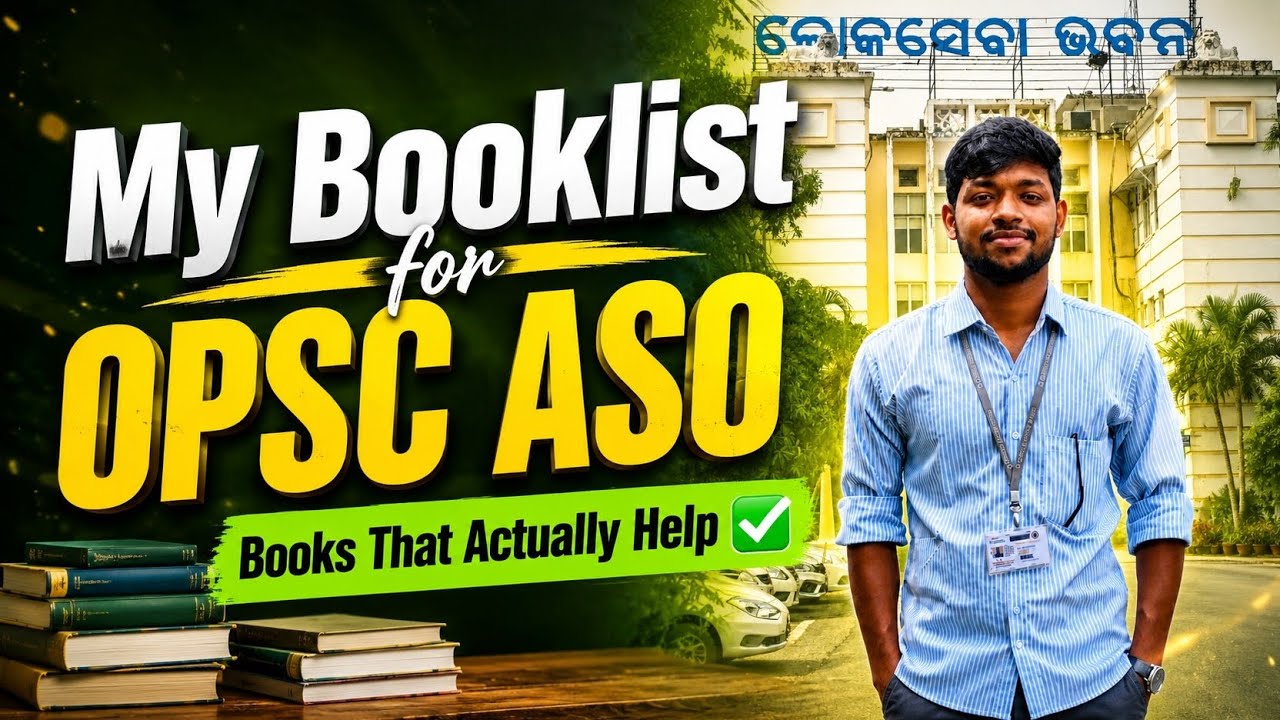 My Booklist For OPSC ASO 📚
