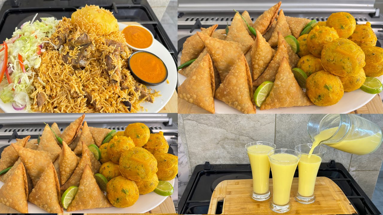 RAMADAN SPECIAL🌙Afur Cazumad Bariis Isku Karis,Tuna Samosa Iyo Nafaqo Ukun Laan😍🤤 Full Iftar Recipe