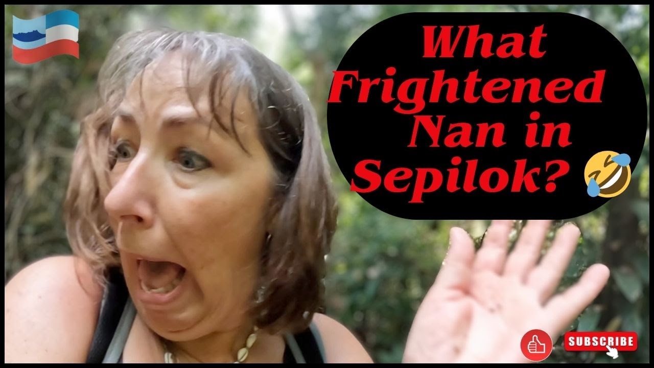 I got Frightened at the Rainforest Discovery Centre Sandakan Sabah