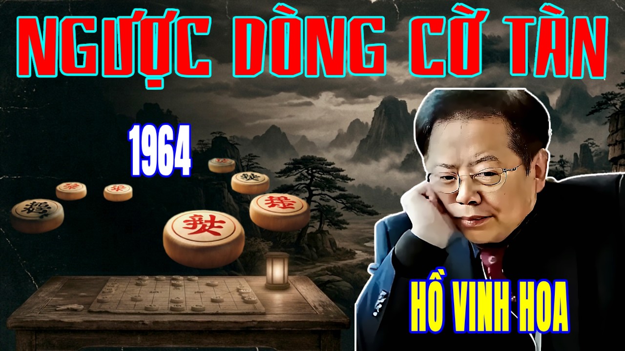 Ngược dòng tàn cục | Hồ Vinh Hoa vs Lưu Điện Trung | Giải Vô địch cờ tướng Trung Quốc 1964.