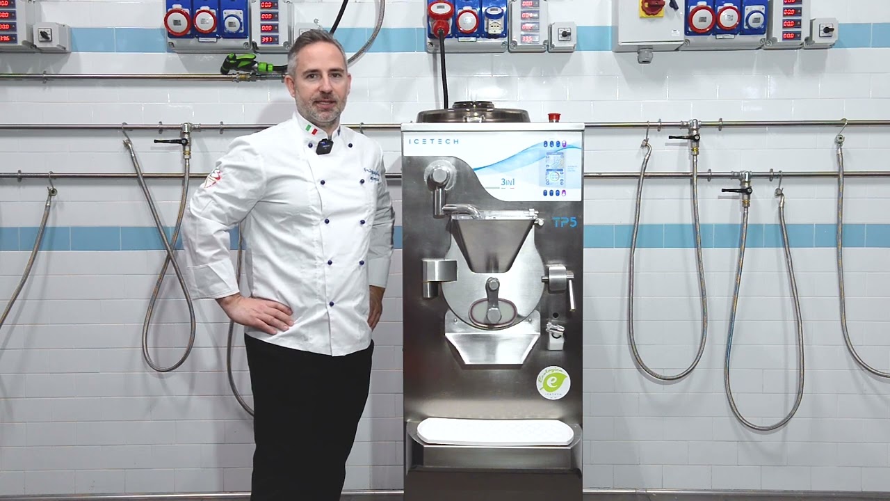Icetech - La Macchina Professionale 3 in 1 Perfetta per la Produzione di Gelato