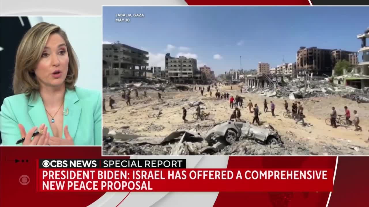 Biden on 3-part  Israel plan for Gaza ceasefire: ‘It is time for this war to end’