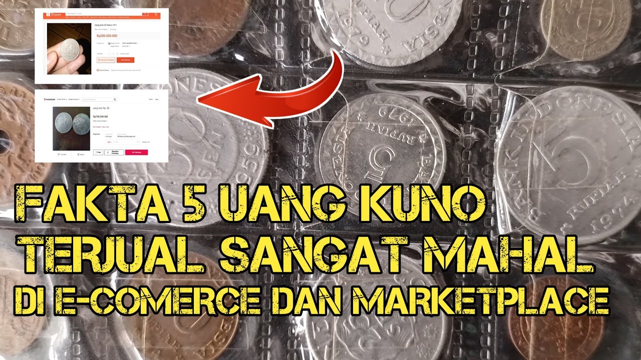 FAKTA 5 UANG KOIN KUNO TERJUAL MAHAL || KOIN LOGAM