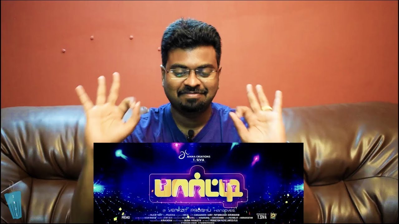 Party Official Teaser | Reaction | Venkat Prabhu, Jai, Shiva,  Sathyaraj, Regina, Premgi Amaren