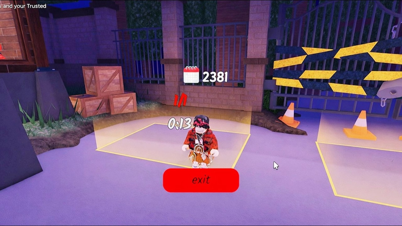 99 Nights ib the Forest Update Party Roblox