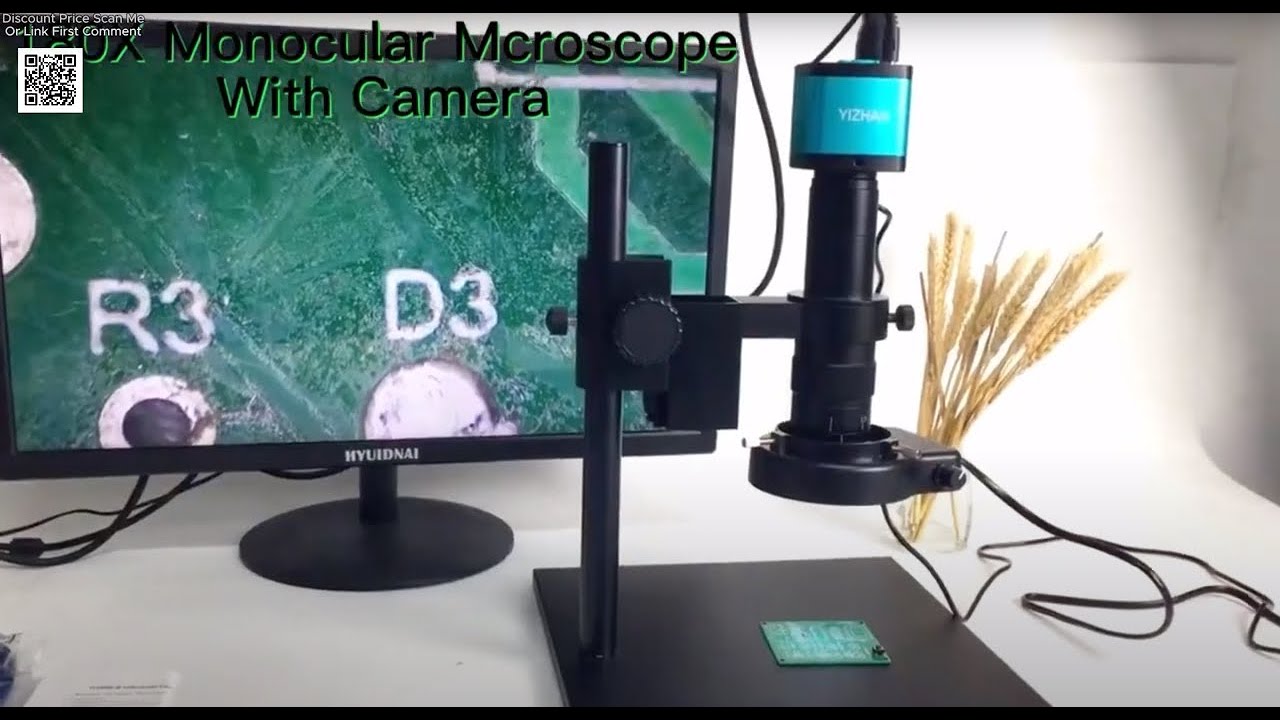 YIZHAN 48MP 4K Digital Microscope Review | Industrial Microscope Camera From Aliexpress